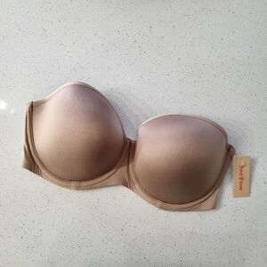 NEW 34G Third Love 24/7 Classic Strapless Bra